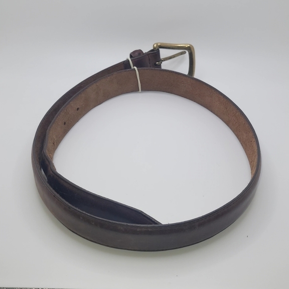 Oiled Chamois Cowhide Belt - Picture 2 of 16
